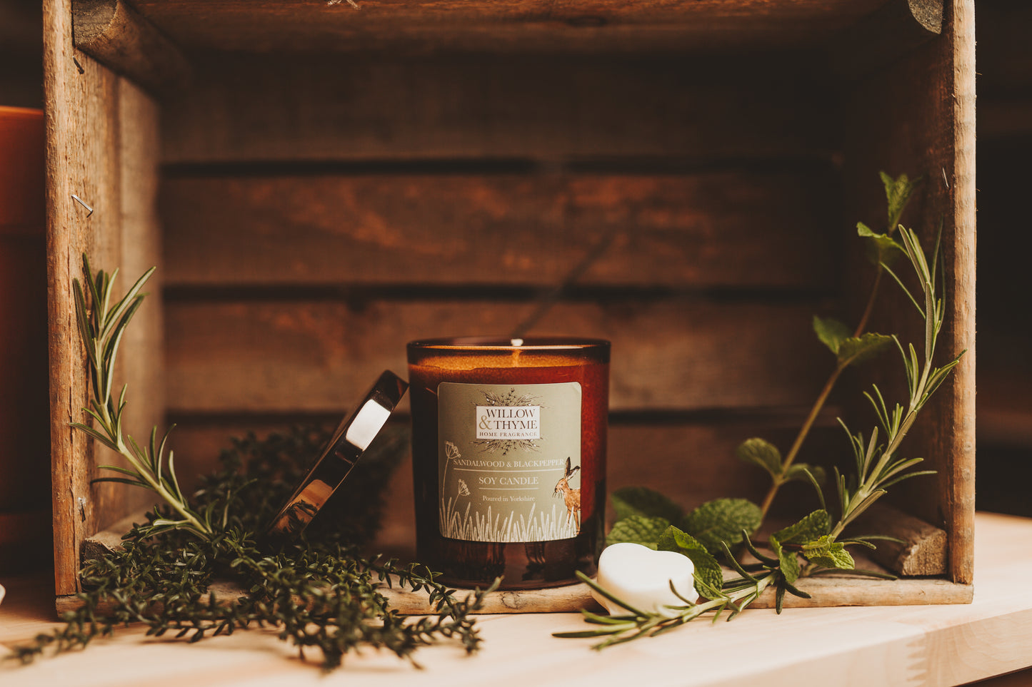 Sandalwood & Black Pepper Candle