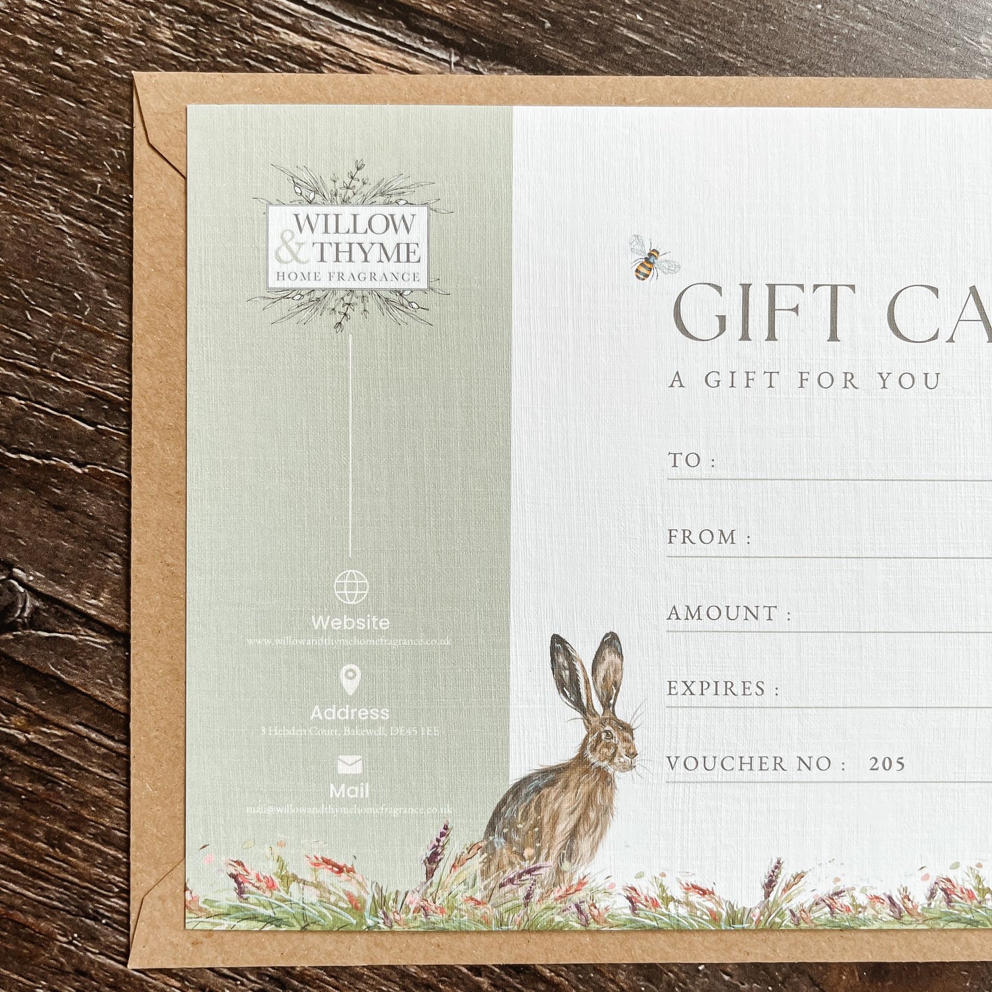 Gift Card £20.00