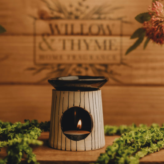 Stripe Black Gloss Burner