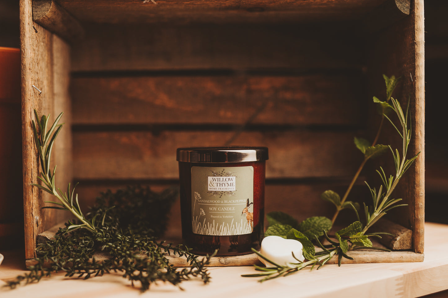 Sandalwood & Black Pepper Candle